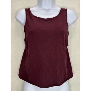 Lululemon Women's Good Turn Garnet Twist Back Tank Top Size 6